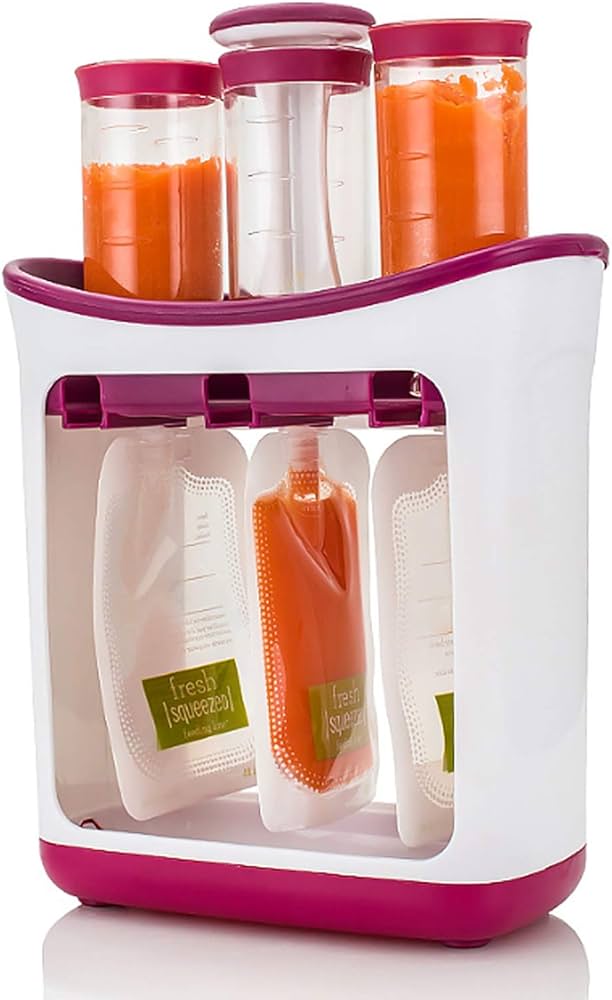 🍎 Station Squeeze – Préparez les gourdes de bébé maison