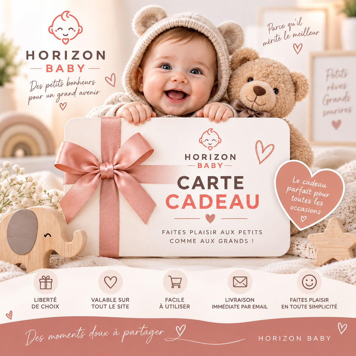 🎁 Carte Cadeau Horizon Baby